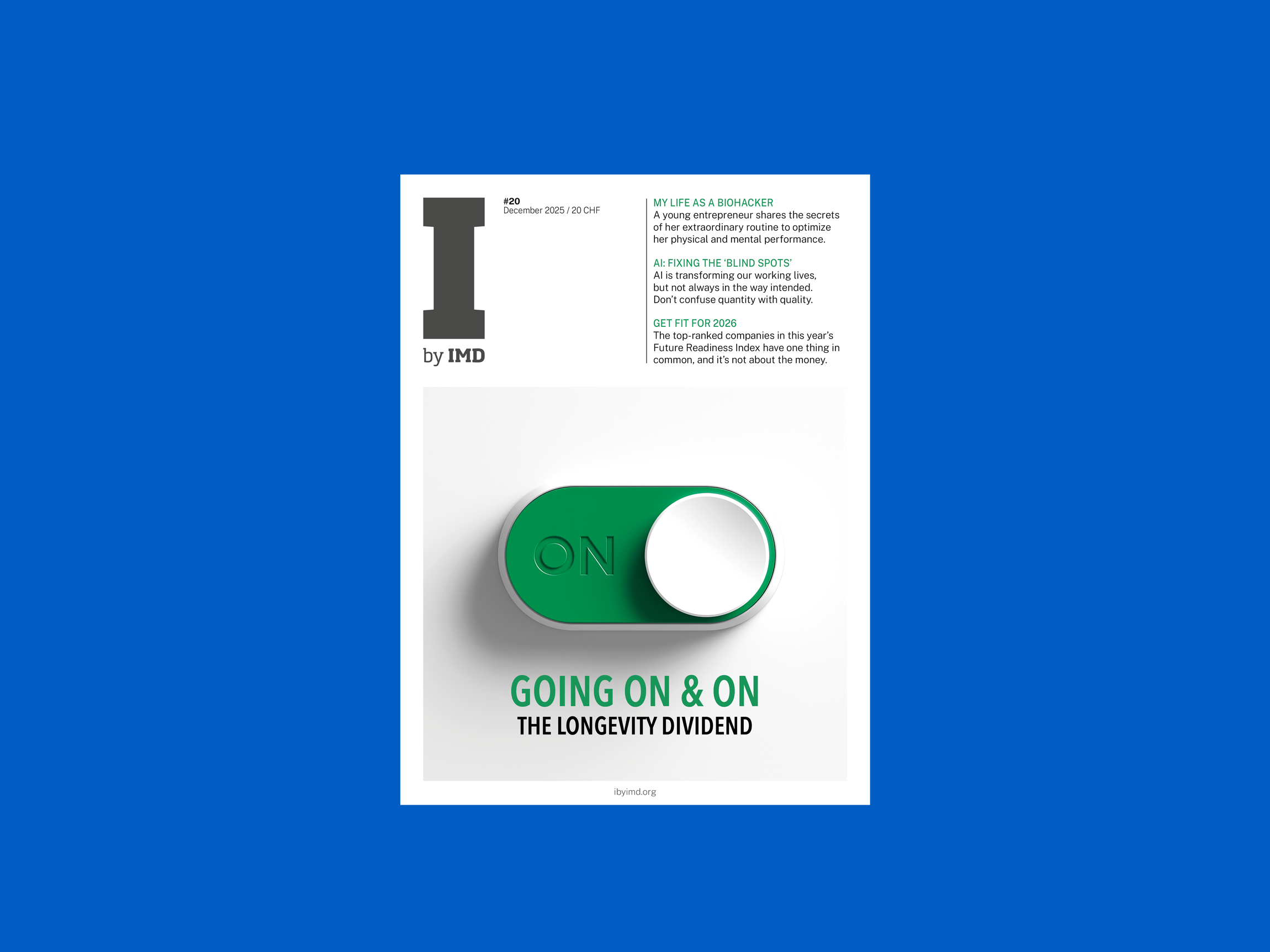 Longevity I by IMD magazine - IMD Business School