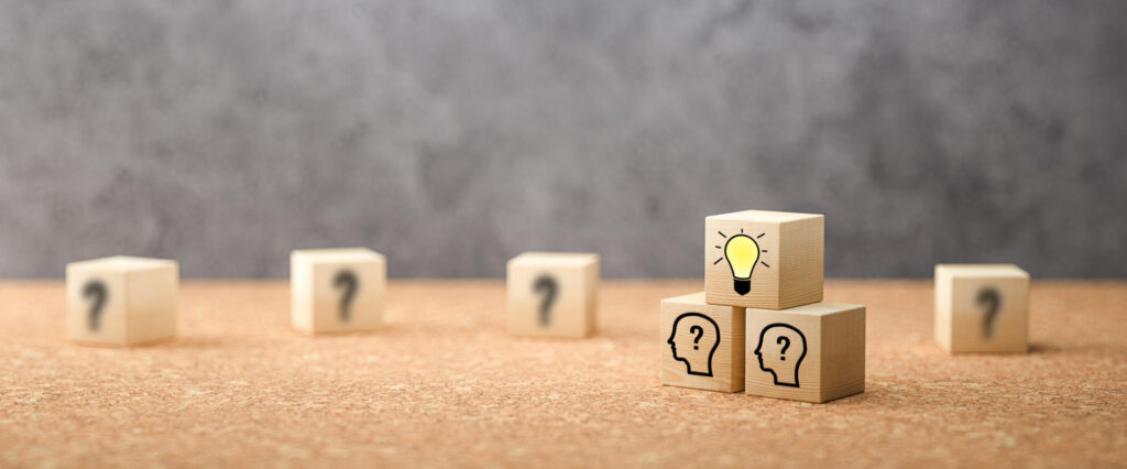 cubes showing a brainstorming session on concrete background - IMD Business School cubes showing a brainstorming session on concrete background - IMD Business School - IMD Business School