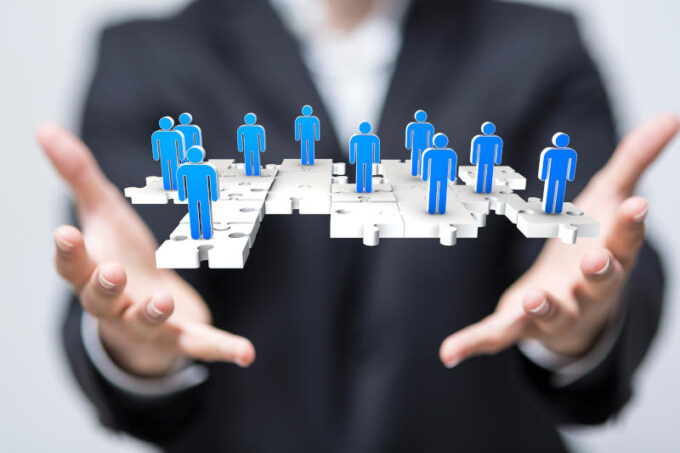 Digital Network and data concept