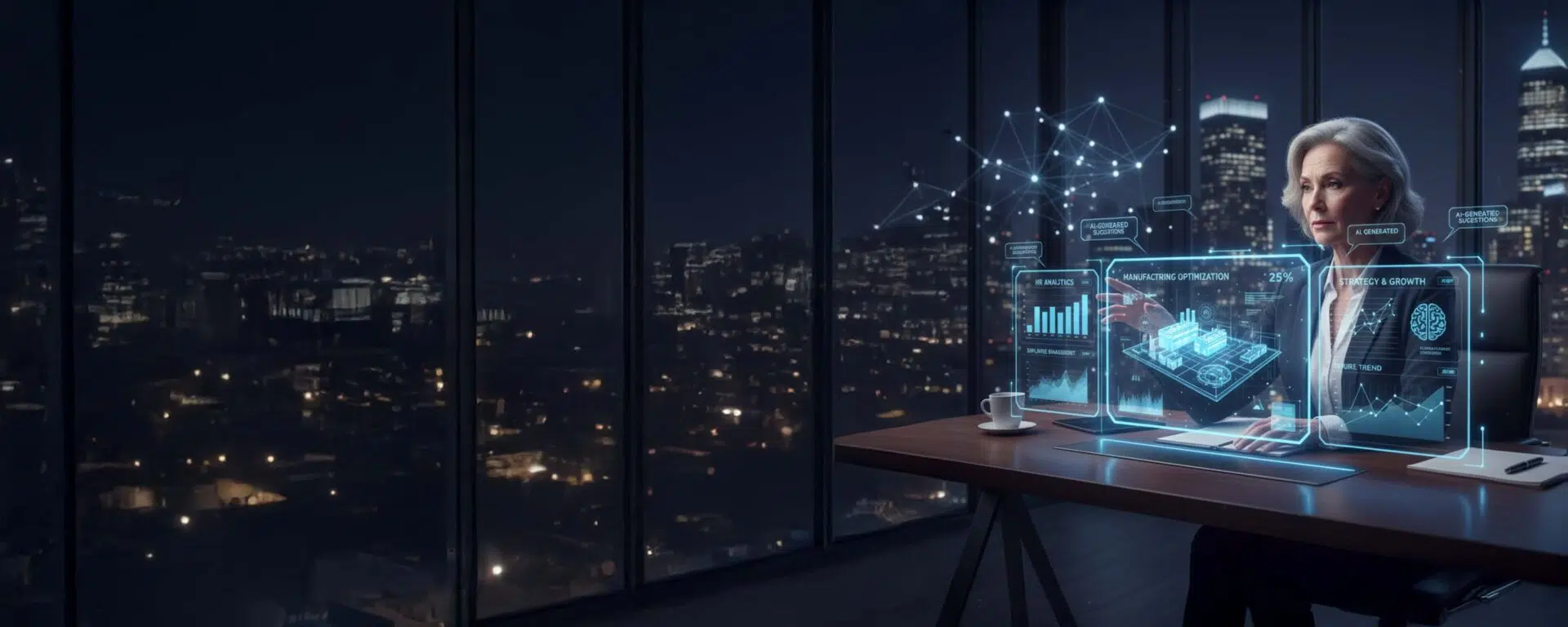 Introducing AI to the C-suite: Three opportunities, three risks