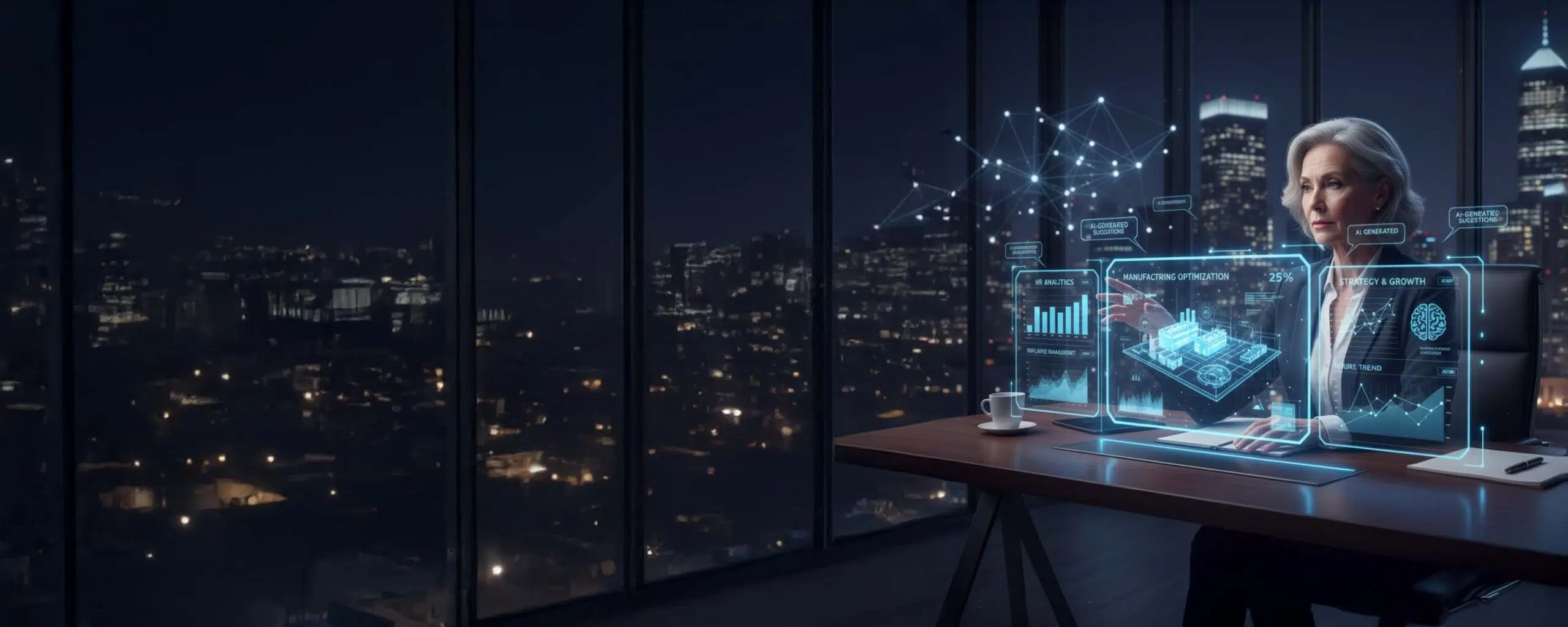 Introducing AI to the C-suite: Three opportunities, three risks