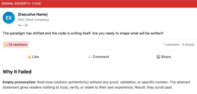 Poor Cue Stack – Linkedin Mockup 1