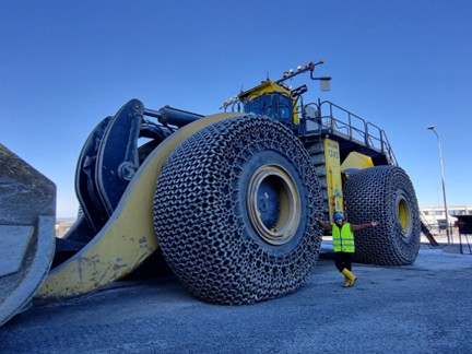 Sheibeh on a customer visit to Boliden - IMD Business School