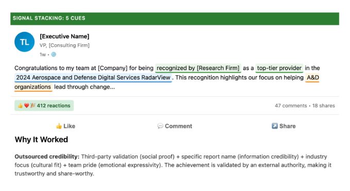 Strong Cue Stack – Linkedin Mockup