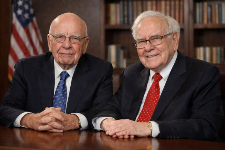 Rupert Murdoch and Warren Buffett