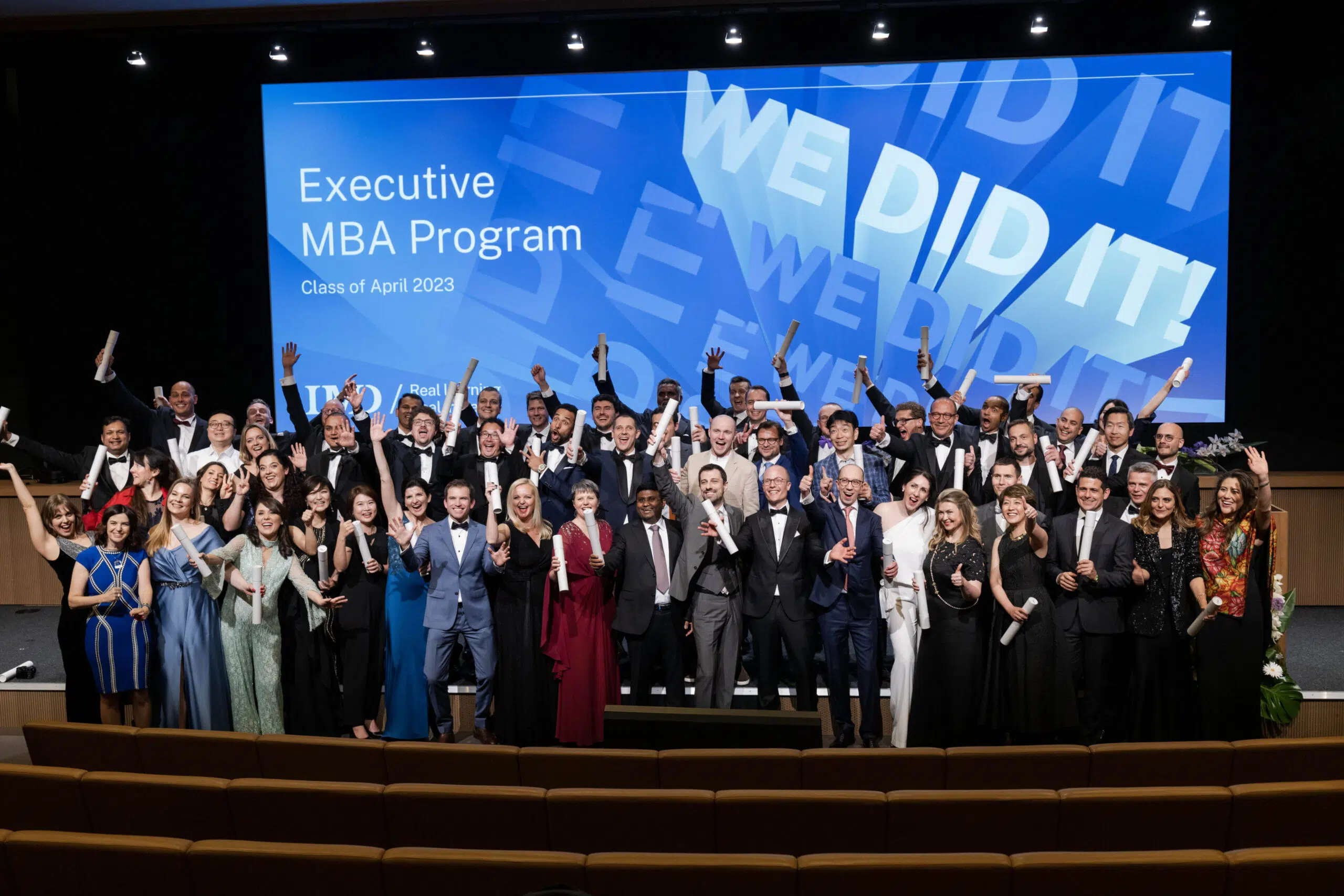 IMD - Graduation Ceremony of EMBA April Class 2023 - IMD Business School