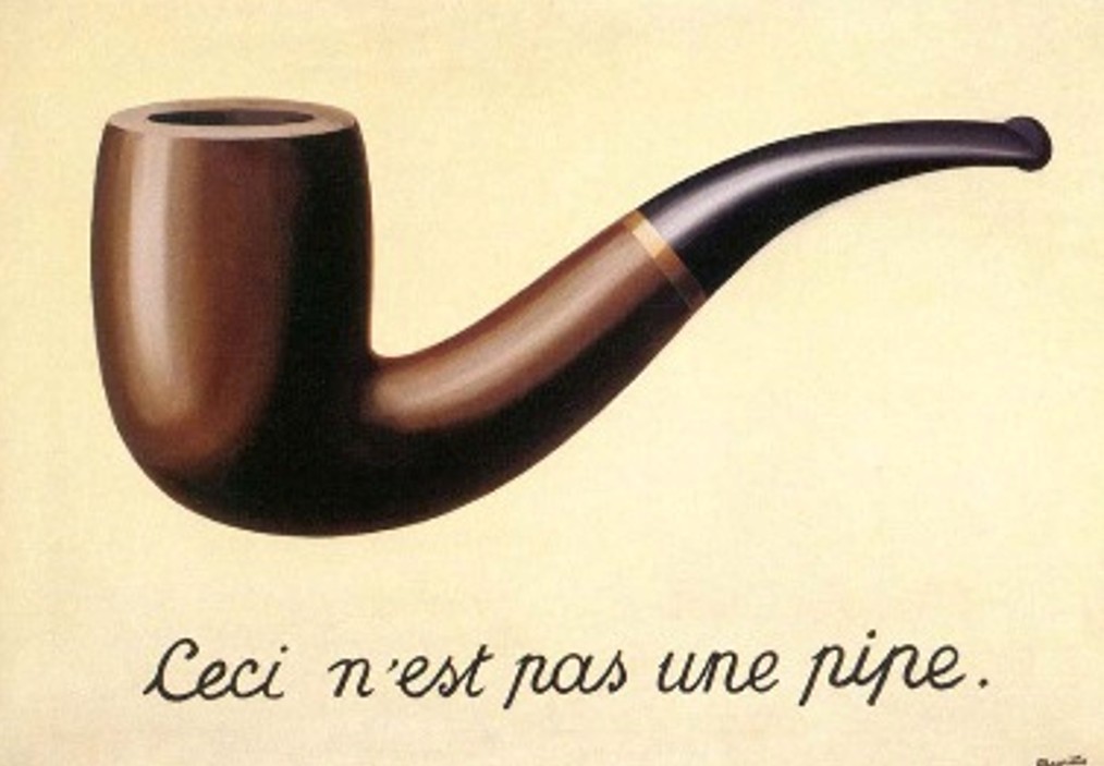The Treachery of Images, René Magritte, 1929.