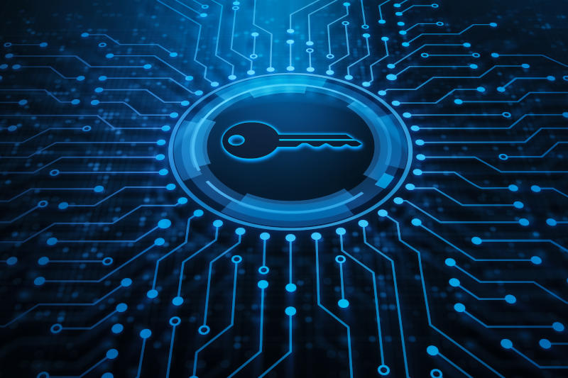 Key Keyword Icon Business Internet Technology Concept