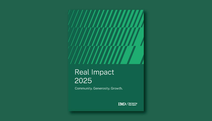 IMD Impact Report 2025 - IMD Business School