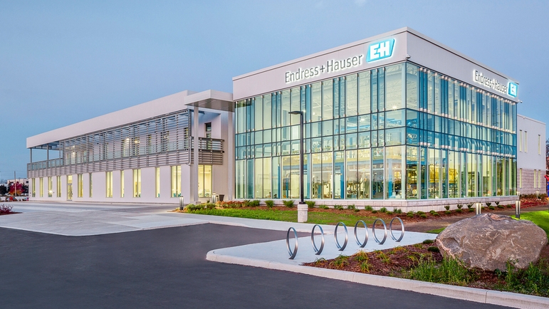 The new Customer Experience Center at Endress+Hauser in Burlington, Canada (Ontario) is one of the “greenest” structures in the country.