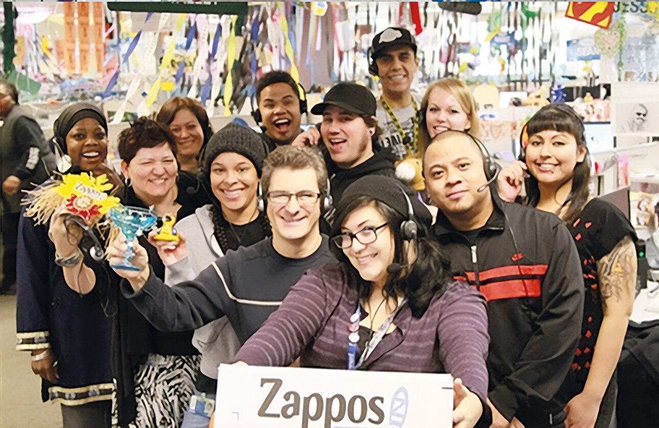 The shoe and clothing company Zappos values humor, so recruiting staff with AI may not be the best option