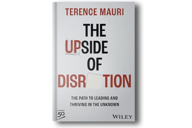 The Upside Of Disruption Mockup Cover