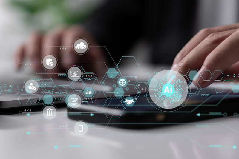 The internet of things IoT is a technology approach for digital transformation Ideas are transformed and technology is adopted in business improving global commercial capacities Ai