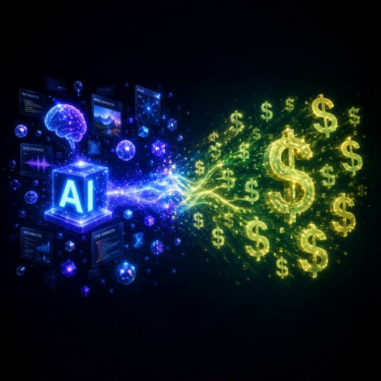 AI Turning into money