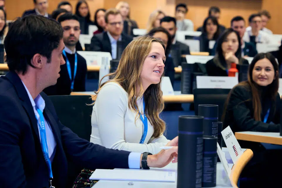 Ambitious and feisty Ashton Songer Ferguson arrives at IMD to start her MBA Class of 2025 - IMD Business School