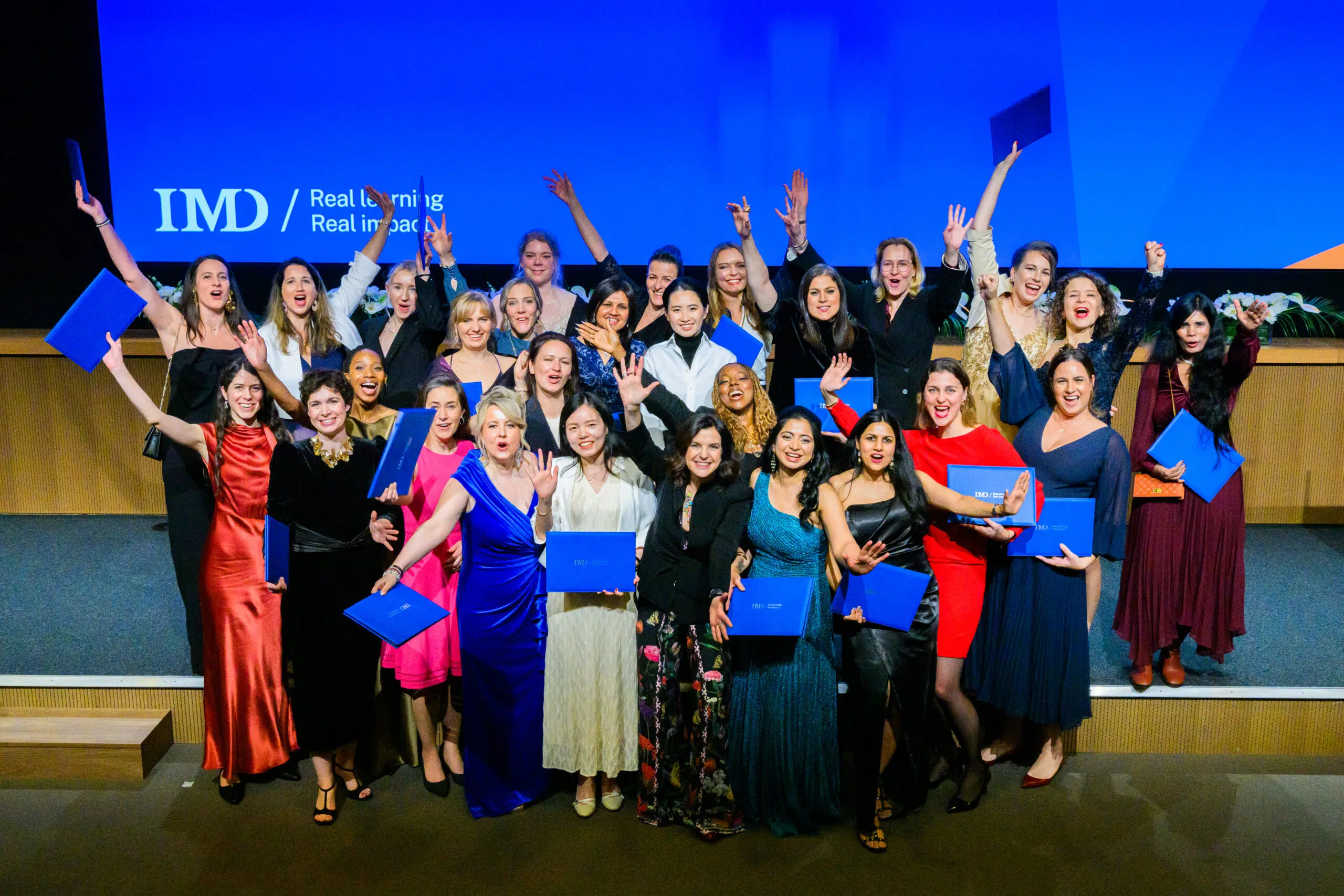 IMD EMBA Graduation Ceremony on IMD Campus - Alumnae - IMD Business School