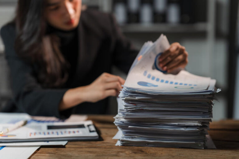 The image captures the reality of office life