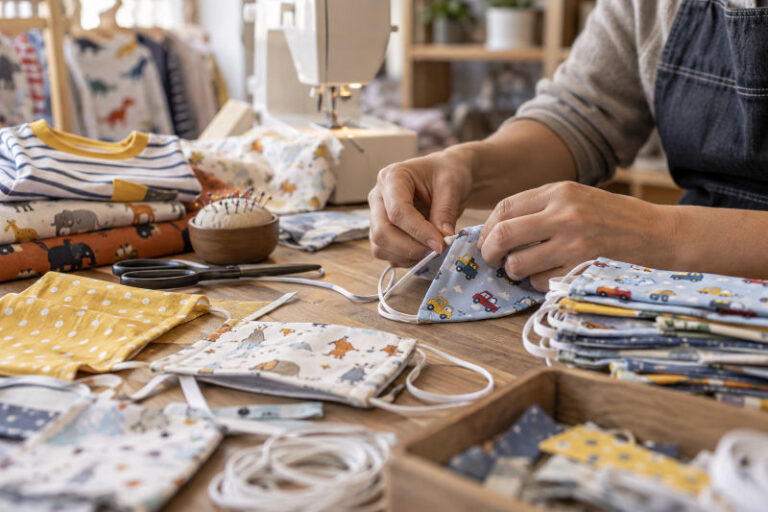 Sewing Face Masks for Covid 19