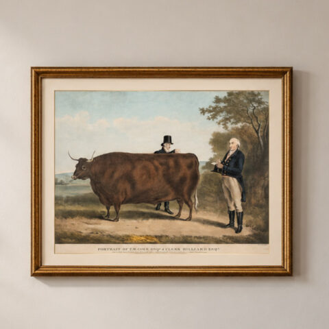prediction picture hanging on the wall