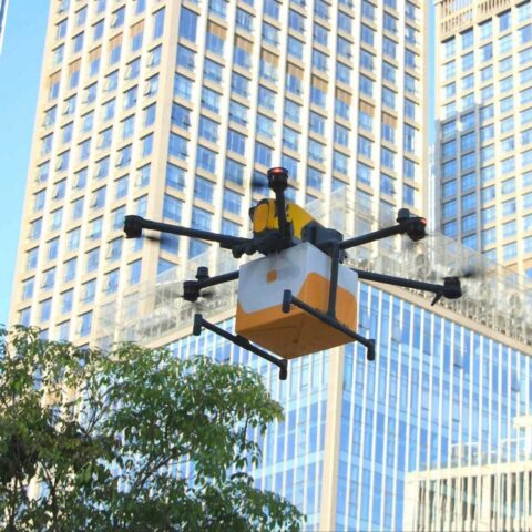 Drone food delivery China