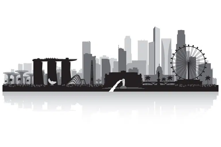 Singapore city skyline silhouette - IMD Business School
